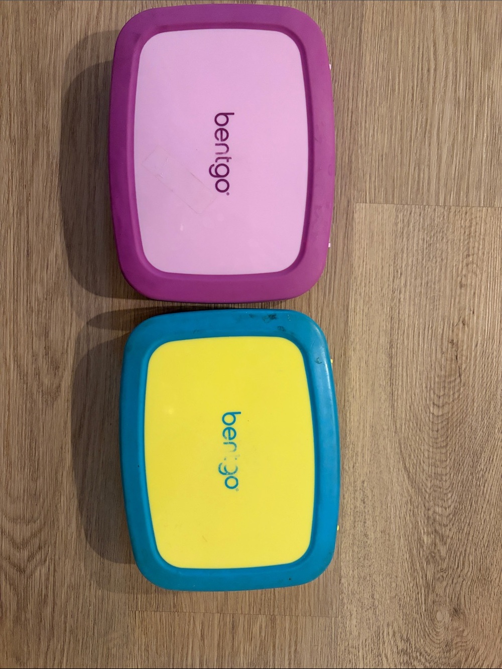 Bentgo Kids Snack Containers - Pink & Yellow Duo